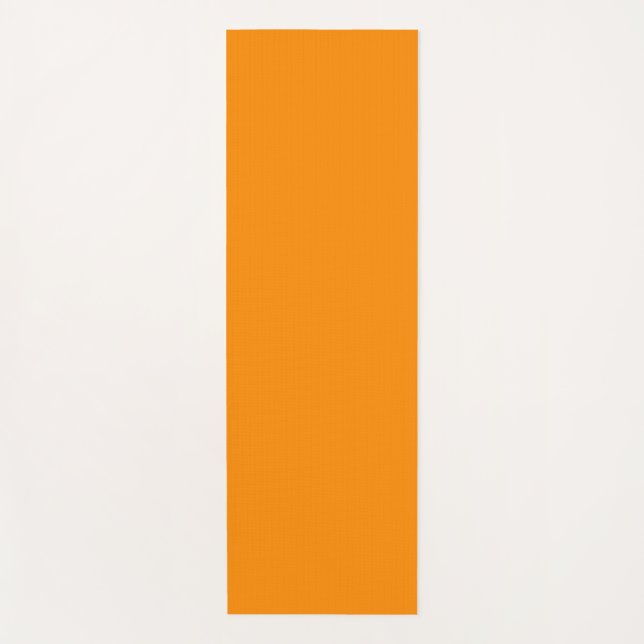 Tapis De Yoga Orange  (Devant)