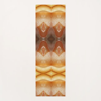 Tapis De Yoga Pale Peachy Ikat Pouf