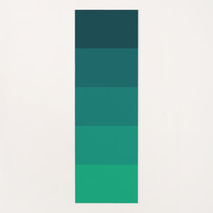 Tapis De Yoga Palette rayures vertes