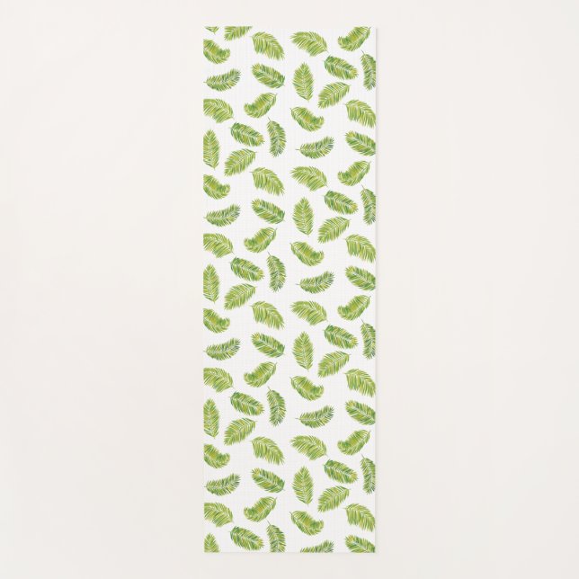 Tapis De Yoga Palmes tropicales (Devant)