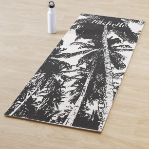 Tapis De Yoga Palmiers à la conception pointue