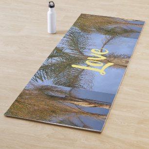 Tapis De Yoga Palmiers Amour