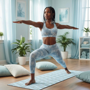 Tapis De Yoga Pantoufle de verre