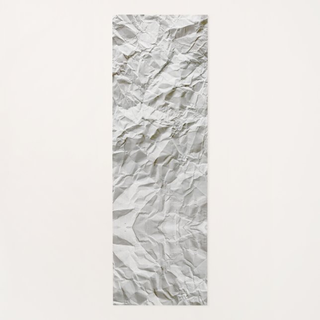 Tapis De Yoga Papier ridé drôle (Devant)