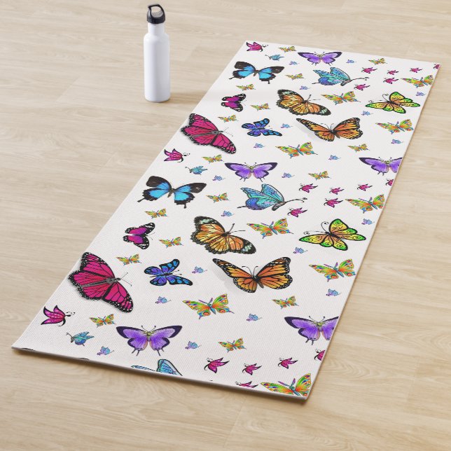 Tapis De Yoga Papillon de yoga Mats (En situation)
