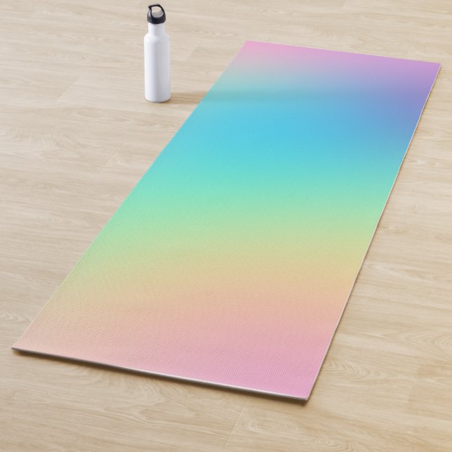Tapis De Yoga Pâque doux et Prismatique (En situation)
