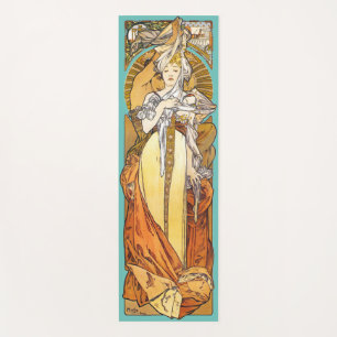 Tapis De Yoga Paris 1900, Alphonse Mucha