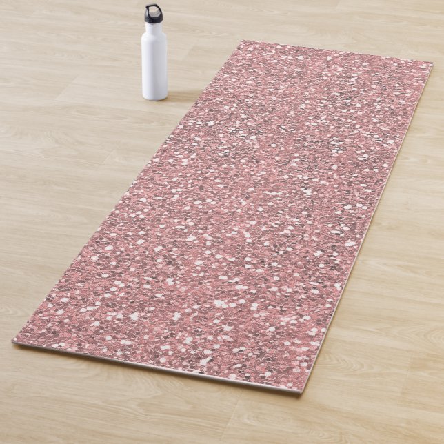 Tapis De Yoga Parties scintillant rose étincelle Glamour Girls t (En situation)