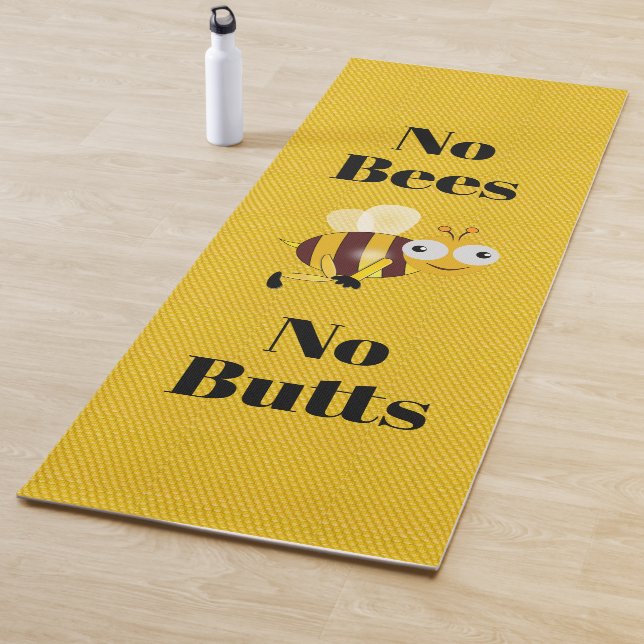 Tapis De Yoga Pas d'abeilles Pas de boutons Yoga Mat (En situation)