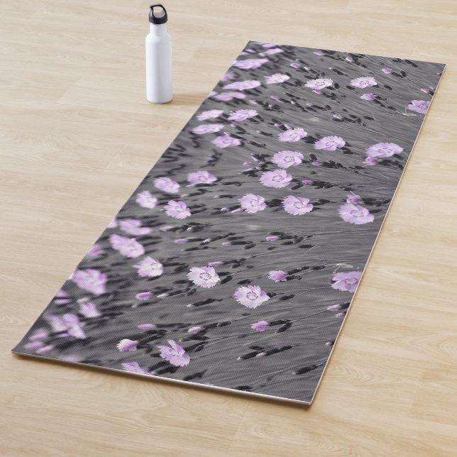 Tapis De Yoga Pastel lilac (En situation)
