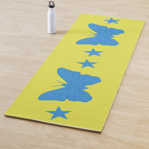 Tapis de yoga patriotiques avec le drapeau de Bady