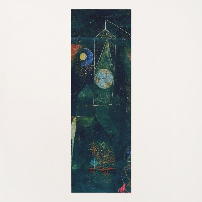 Tapis De Yoga Paul Klee Fish Magic Peinture Abstraite Art graphi (Devant)