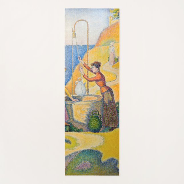 Tapis De Yoga Paul Signac - Femmes dans le puits (Devant)