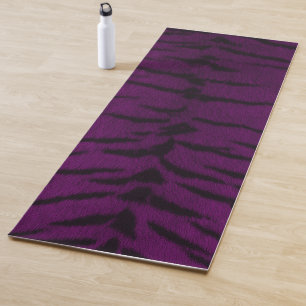 Tapis De Yoga Peau de tigre violet