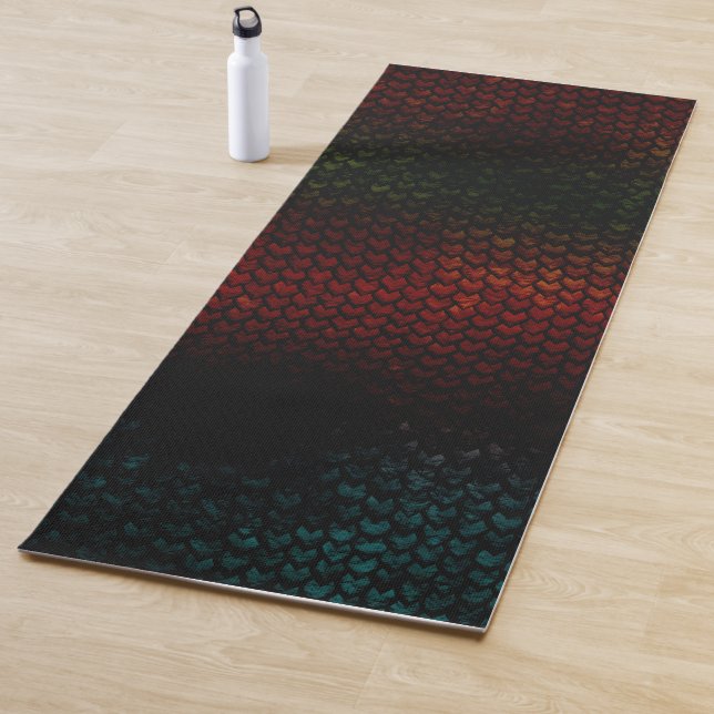 Tapis De Yoga Peau du dragon (En situation)