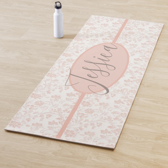 Tapis De Yoga Pêche douce personnalisée (En situation)