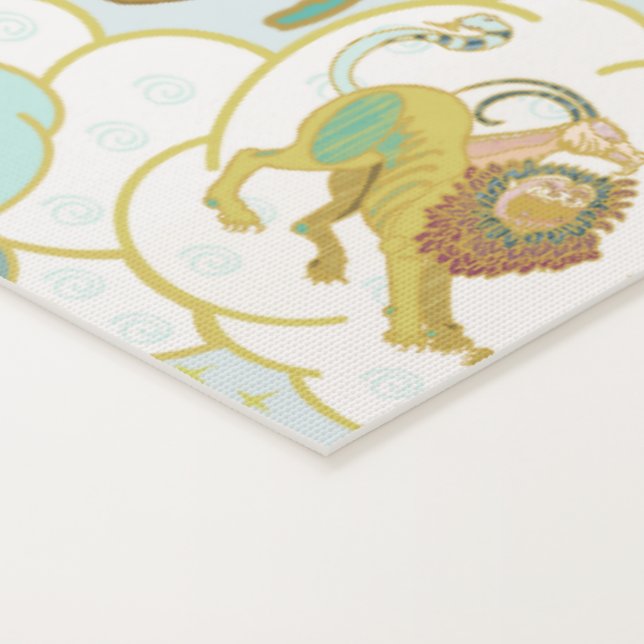 Tapis De Yoga Pegasus Mythomorphosis With Medusa and Chimera (Détail)