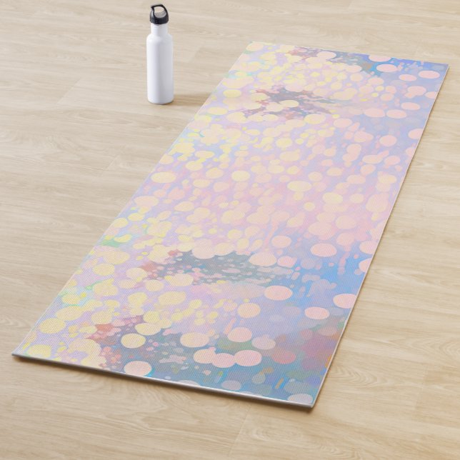 Tapis De Yoga Peinture de style impressionniste Monet (En situation)