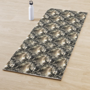Tapis De Yoga Perles dorées