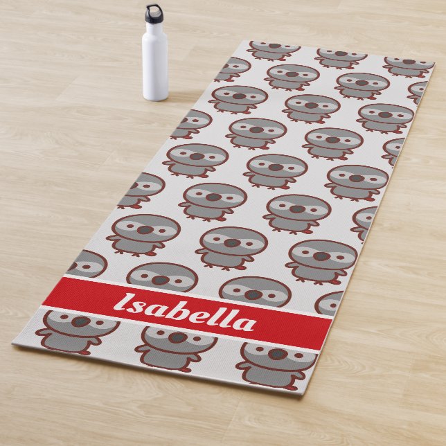 Tapis De Yoga Perroquet gris d'Afrique (En situation)