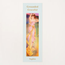 Personalised Yoga Mat | Grounded Graceful Goddess