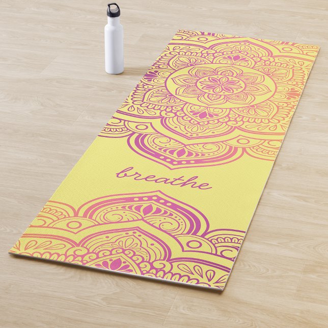 Tapis de Yoga Personnalisé Auri Mandala (Créateur téléchargé)