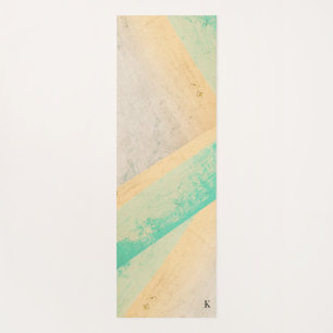 Tapis De Yoga Personnalisé Chic textuel