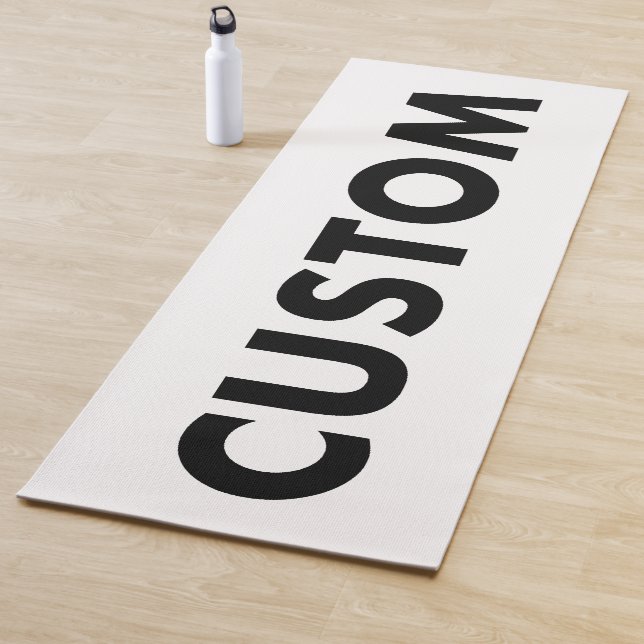 Tapis de Yoga personnalisé - impression recto vers (En situation)