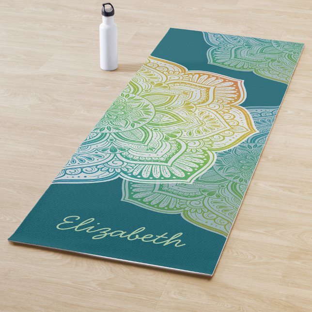 Tapis de yoga personnalisé Mandala Momijigari (Créateur téléchargé)