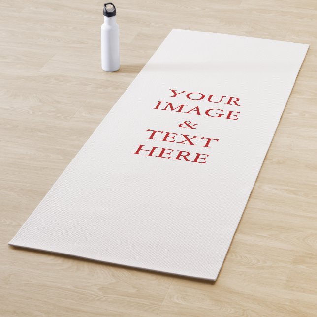 Tapis De Yoga Personnalisé Personnalisé Votre Propre Photo & Tex (En situation)