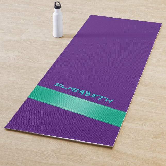 Tapis De Yoga Personnalisé sur mesure - Modèle Elisabeth 2 (En situation)