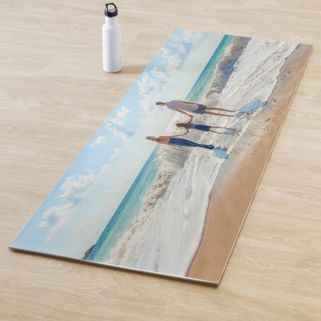 Tapis De Yoga Personnalisez votre photo Yoga Mat Cadeau personna (En situation)