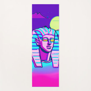 Tapis De Yoga Pharaon Synthwave