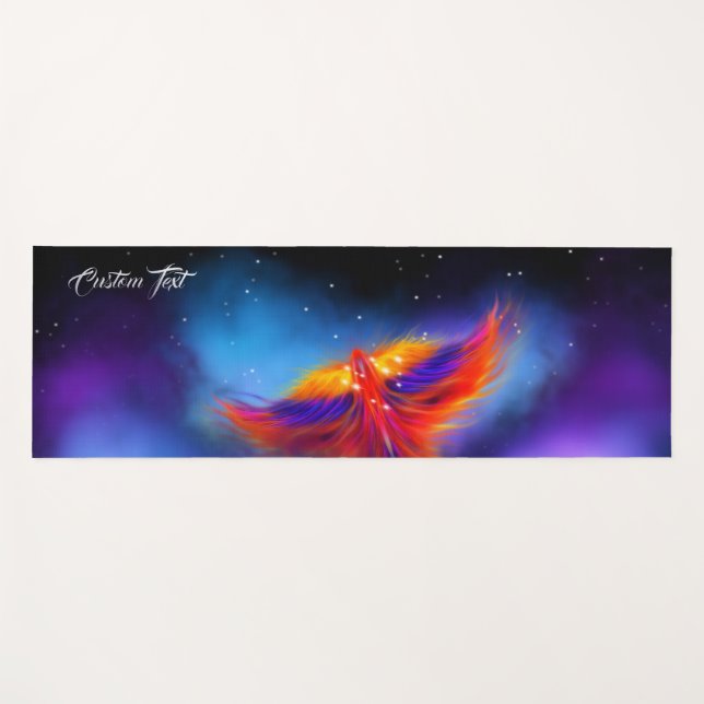 Tapis De Yoga Phoenix Nebula (Devant (Horizontal))