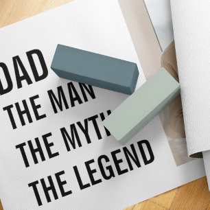 Tapis De Yoga Photo Collage moderne   Cadeau papa