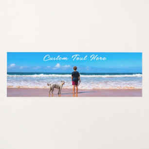 Tapis de Yoga Photo de Animal de Compagnie Personn
