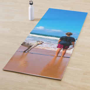 Tapis De Yoga Photo personnalisée Faites votre propre design - 