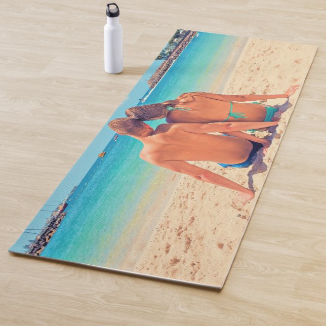 Tapis De Yoga Photo personnalisée Yoga Mat - Votre propre design (En situation)