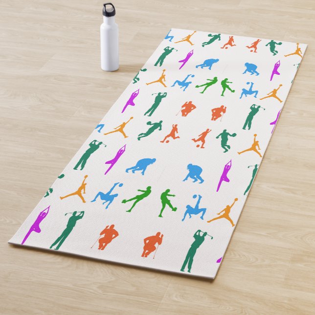 Tapis De Yoga Photo Sport Design pour Yoga Mat (En situation)