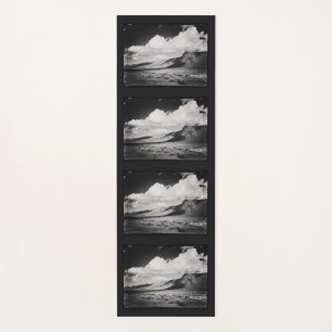 Tapis De Yoga Photographie minimaliste moderne en noir et blanc