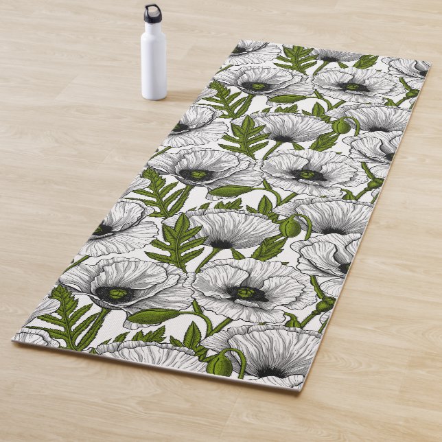 Tapis De Yoga Photos blanches sur blanc (En situation)
