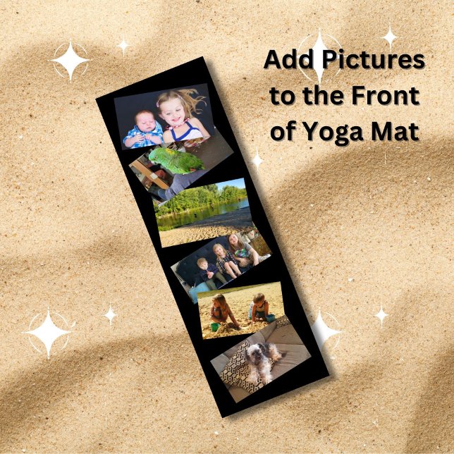 Tapis De Yoga Photos de famille et photos de vacances Sentimenta (Créateur téléchargé)