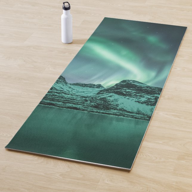 Tapis De Yoga Photos de la nature Northern Lights (En situation)