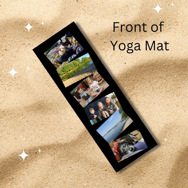 Tapis De Yoga Photos Sentimentaires des Enfants, Vacances Médita (Créateur téléchargé)