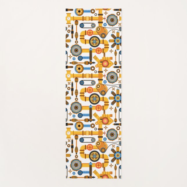 Tapis De Yoga Pièces de machine (Devant)