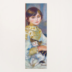 Tapis De Yoga Pierre-Auguste Renoir - Enfant avec chat