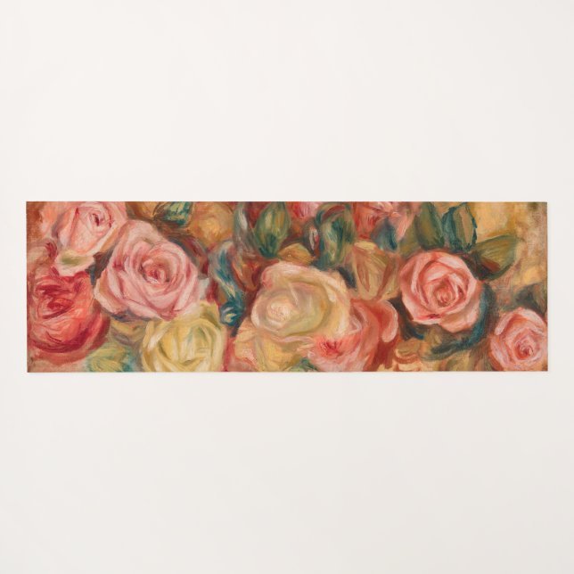 Tapis De Yoga Pierre-Auguste Renoir - Rose (Dos (Horizontal))