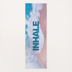 Tapis De Yoga Pink Beach Bermudes