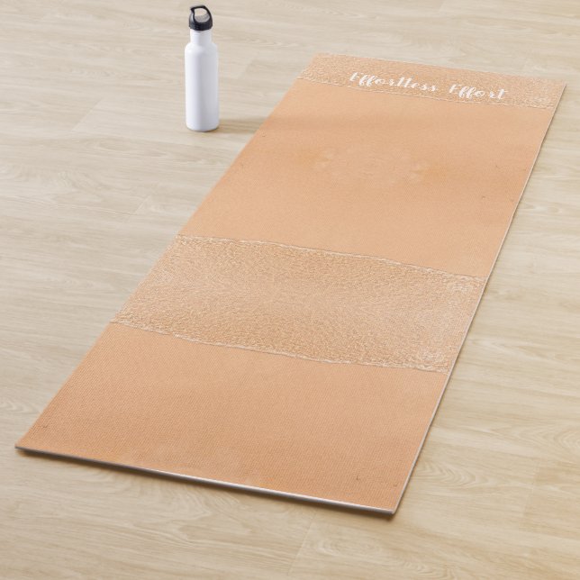 Tapis De Yoga Plage de Monogramme (En situation)
