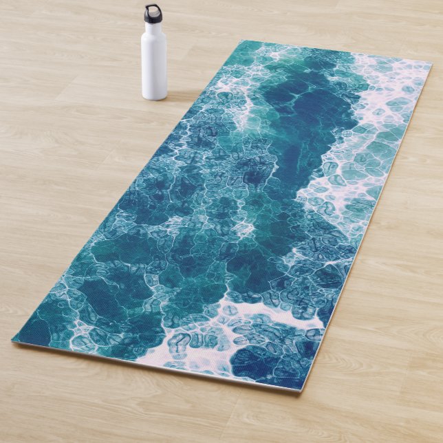 Tapis De Yoga Plage de mousse de mer (En situation)